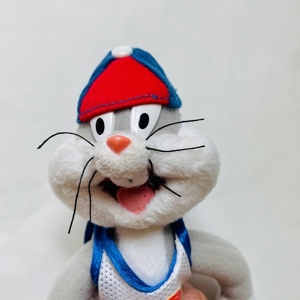 Warner Bros. Space Jam Bugs Bunny Plush Vintage Retro Collectible 1996